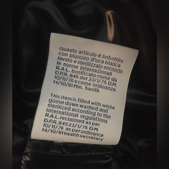 Rudsak Lamb Leather Goose Down Winter Coat with Rabbit Fur Hood - Picture 8 of 16